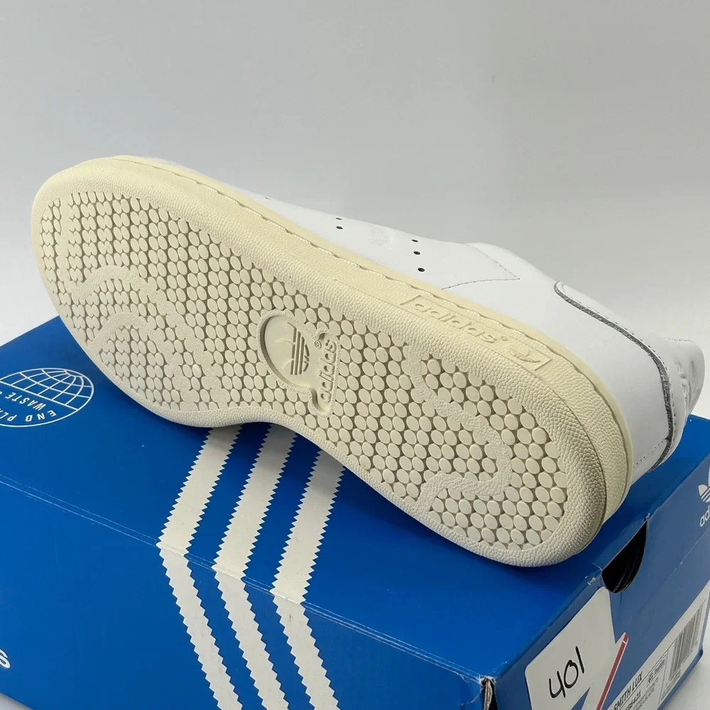adidas Stan Smith Lux Men 5 White Leather IG6421 Sneakers New NWT Classic